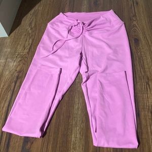Pink pink active leggings